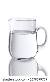 Pitcher with water isolated on white background with clipping path - Shutterstock ID 1679599759