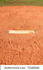 Pitching Mound On A Baseball Field