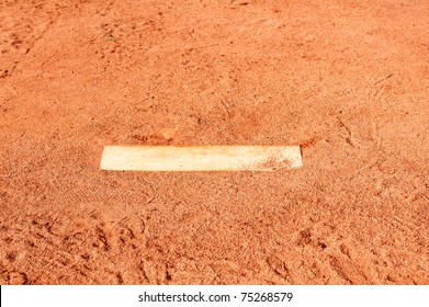 Pitching Mound On A Baseball Field