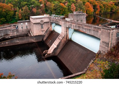 Pitlochry Dam In Autumn