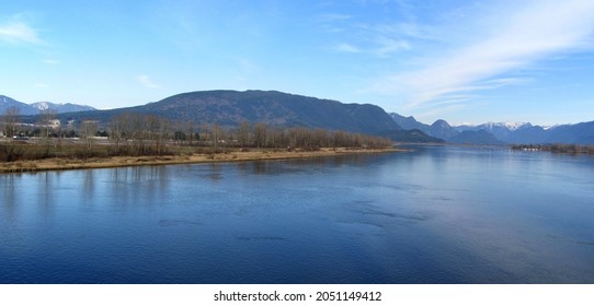 
Pitt River In A Sunny Day					