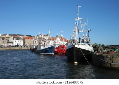 Pittenweem Harbour Fife Coast Scotland