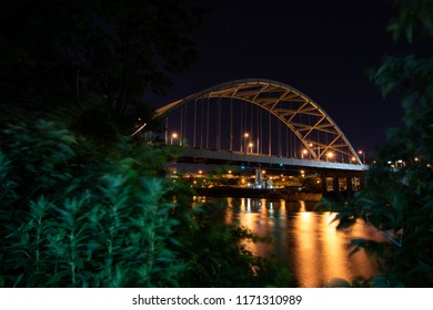 Pittsburgh Bridge Night 