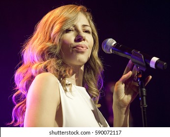 PITTSBURGH - Lake Street Dive Lead Singer Rachael Price Performs In Pittsburgh, Friday Feb. 24 At Mr. Smalls Theatre