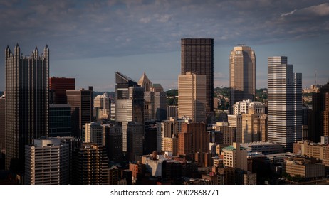 Pittsburgh, PA As Seen From Mount Washington.  