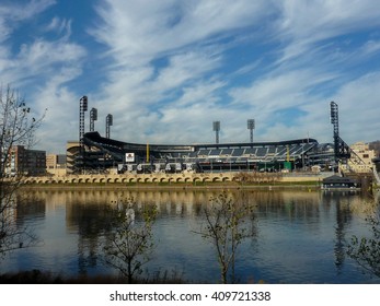 PITTSBURGH, PA, USA - NOVEMBER 29, 2010: PNC Park, The Baseball Field In Pittsburgh, PA