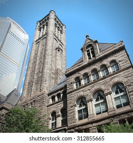 Pittsburgh, Pennsylvania - City In The United States. Allegheny County Courthouse.