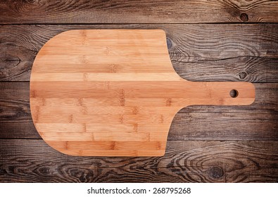 Pizza Board On Old Table