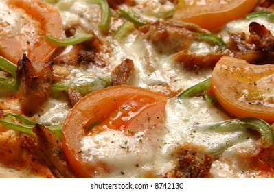 pizza close up