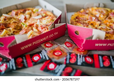 Pizza Company.The Minor Food Group.selective Focus.THAILAND,13 August 2021.