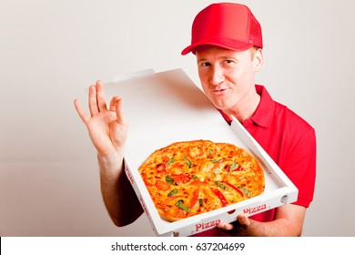 Pizza Delivery Boy