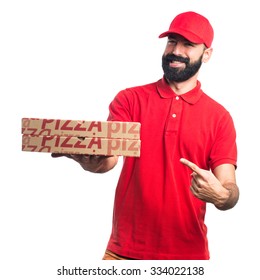 Pizza delivery man 