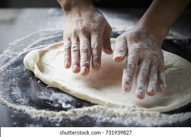 Pizza dough  - Shutterstock ID 731939827