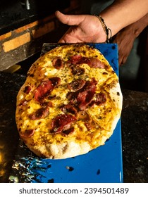 PIZZA ITALIAN FOOD MARGHERITA HOMEMADE