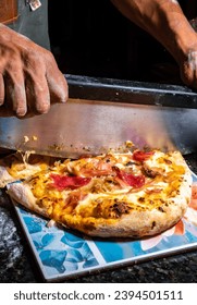 PIZZA ITALIAN FOOD MARGHERITA HOMEMADE