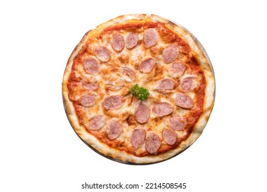 Pizza Italian Sausage
White Background