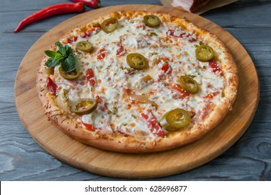 Pizza With Jalapeno