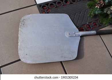 Pizza Paddle On A Table