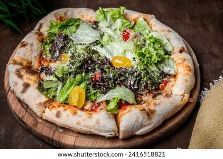 Pizza photos. Pizza food photography for restaurant and cafe menu.
