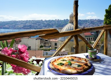 Pizza Place Overlooking Naples City