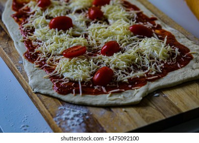 Pizza self made delicious food  - Shutterstock ID 1475092100