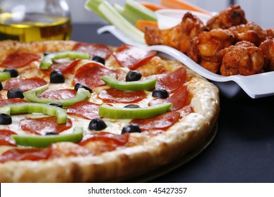 Pizza And Wings