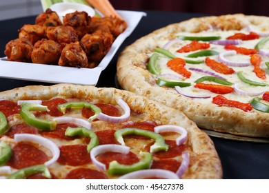 Pizza And Wings Combo