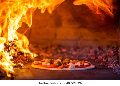 Pizza From The Wood Oven