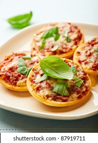 Mini Pizzas High Res Stock Images Shutterstock