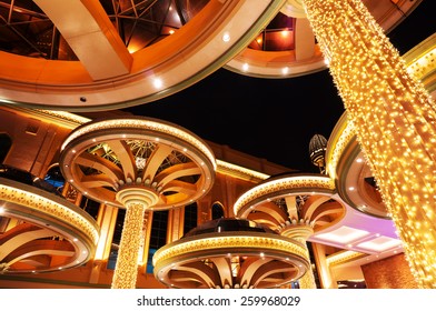 PJ, Malaysia - Mach 12, 2015: Decoration In Front Of Sunway Hotel, Grand Hotel Founded By Sunway Group