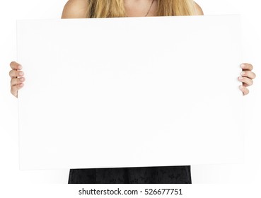 Placard Copyspace Blank Communication Concept