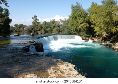 A Place In Antalya City Of Turkey, Manavgat Waterfall