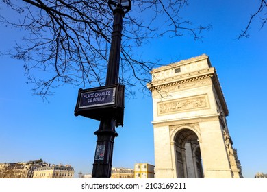 Place Charles De Gaulle Arc De Triomphe Paris 