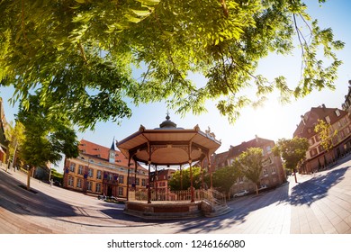 Place DArmes Square With Bandstand In Belfort