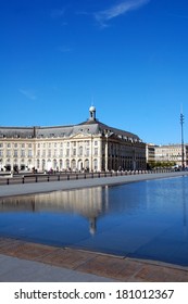 Place De La Bourse  In Bordeaux, France  Was Designed By The Royal Architect Jacques Ange Gabriel In 1775 