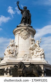 Place De La Republique In Paris