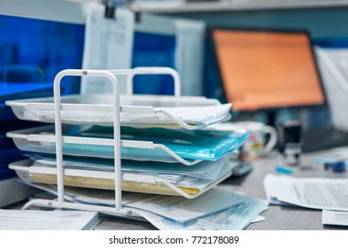 place documents in the office