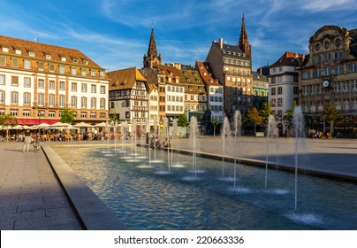 Place Kleber In Strasbourg - Alsace, France