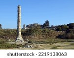 The place where the famous temple of Artemis in Ephesus was located