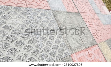 A place where materials for infrastructure and superstructure construction, roadside paving stones and paving stones are stored.