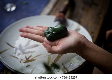 Placed in the table ornaments