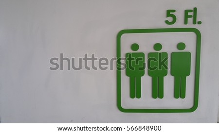 placemark,colored plastic