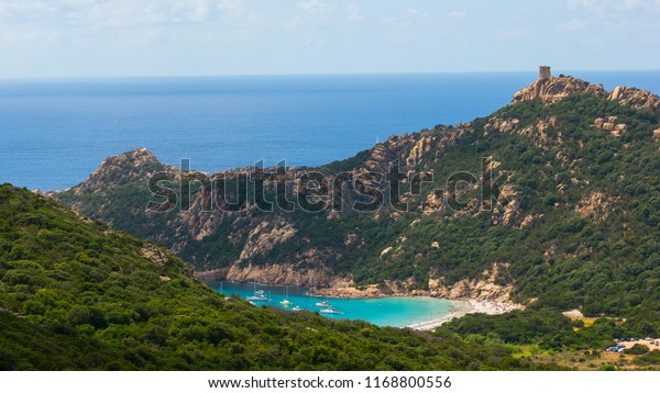 Plage De Roccapina Corsica France Stock Photo Edit Now