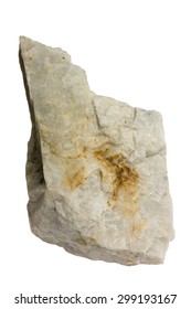 Plagioclase Feldspar. Width Of Sample From Norway 12 Cm.