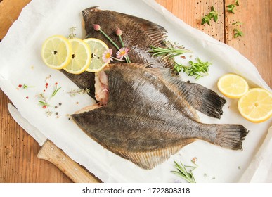 Plaice Baltic Sea Fresh Fish Raw