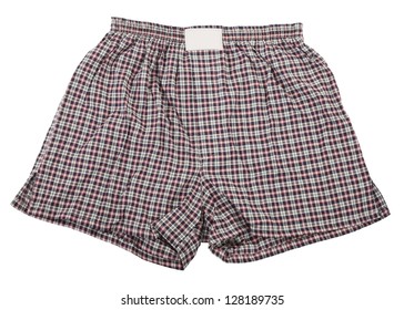 Plaid Boxer Shorts Underwear