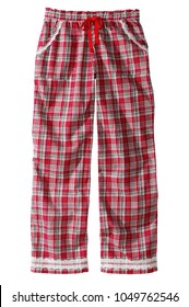 Plaid Pattern Pajama Pants