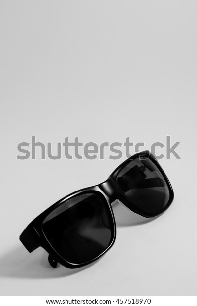 plain black sunglasses