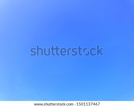 Plain blue sky tecture background.
