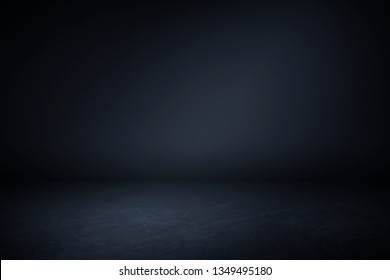 Plain Dark Blue Wall Textured Background